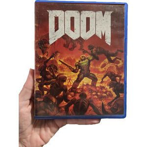 DOOM (PS4) - Complete with Reversible Cover Art video game